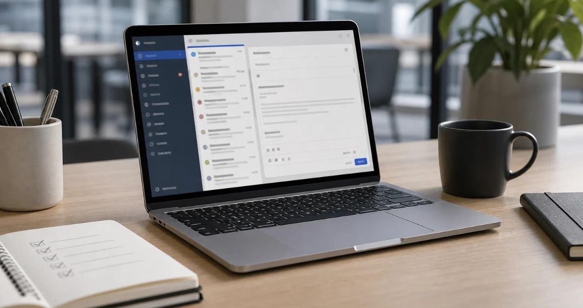 espaço de trabalho para contacto com o Portugal EuroBrief